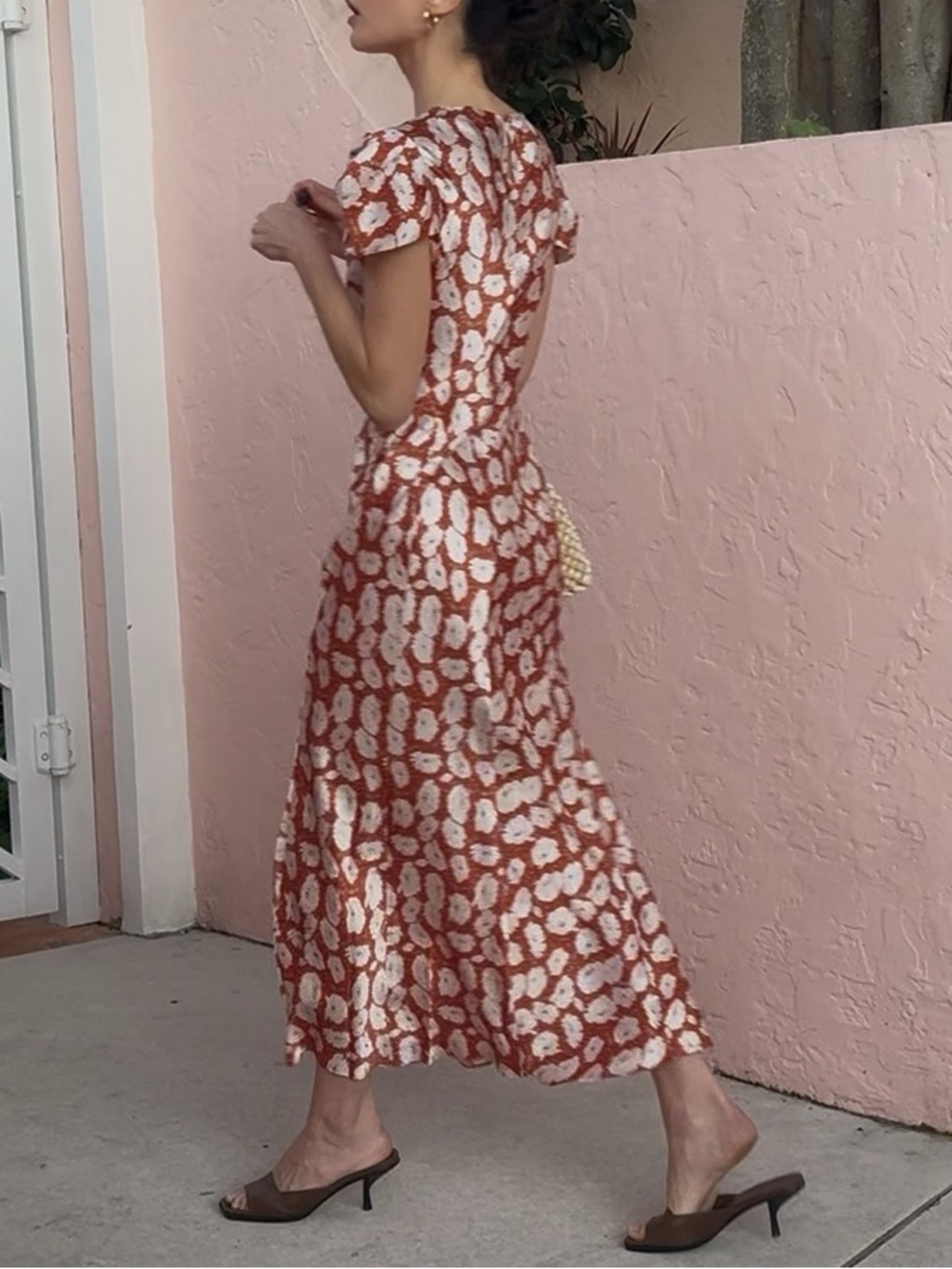 Doen Alna Dress in Rouge Fleurs D’anemine - Picture 7 of 13